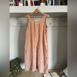 Linenfox Dusty Peach Dress